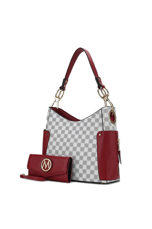 MKF Penelope Circular Print Shoulder and Wallet - Always24