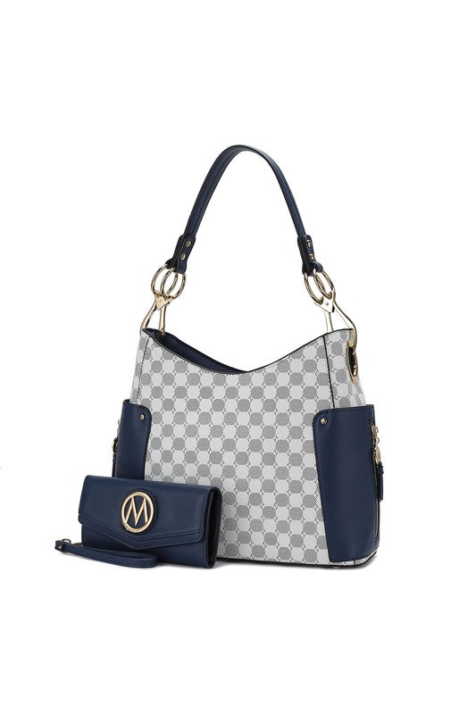 MKF Penelope Circular Print Shoulder and Wallet - Always24
