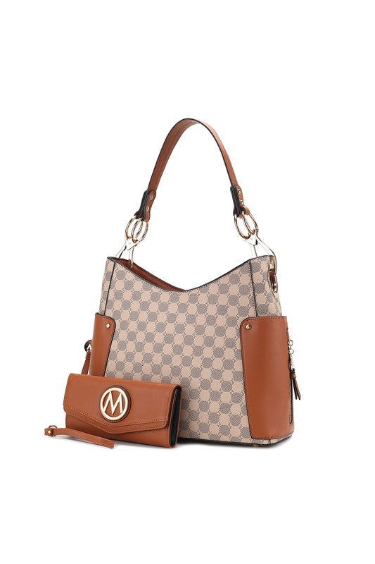 MKF Penelope Circular Print Shoulder and Wallet - Always24