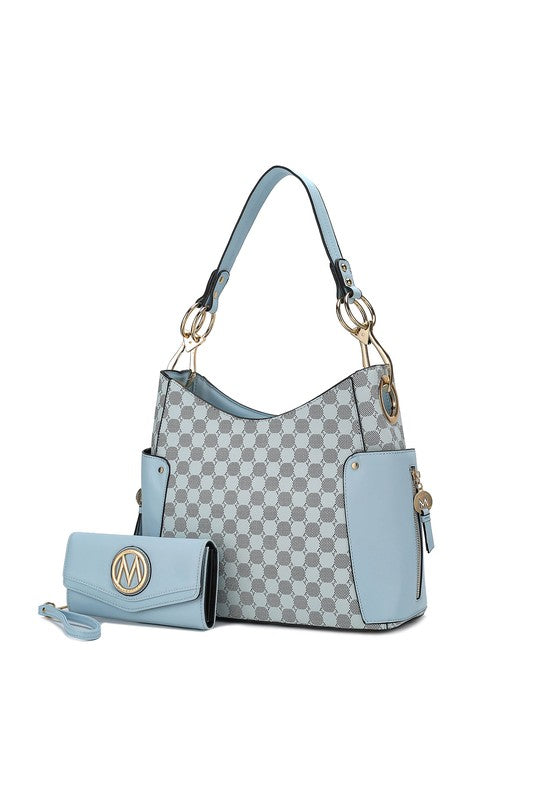 MKF Penelope Circular Print Shoulder and Wallet - Always24