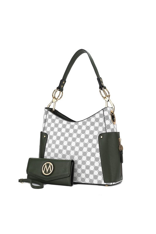 MKF Penelope Circular Print Shoulder and Wallet - Always24