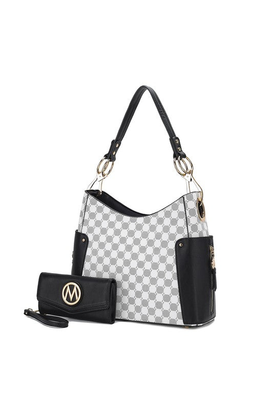 MKF Penelope Circular Print Shoulder and Wallet - Always24