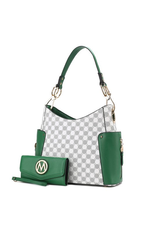 MKF Penelope Circular Print Shoulder and Wallet - Always24