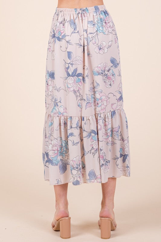 Always24 Floral Print Skirt Set - Always24