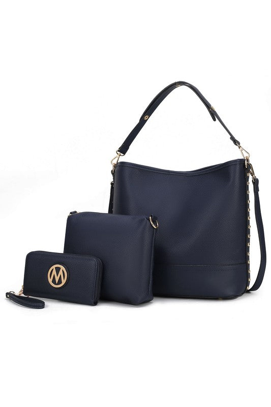 MKF Wren Hobo with Pouch and Wristlet by Mia K - Always24