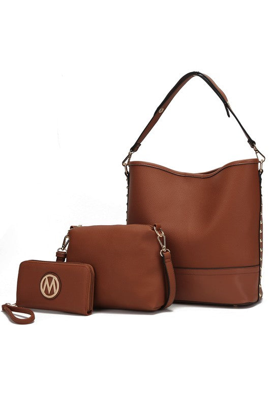 MKF Wren Hobo with Pouch and Wristlet by Mia K - Always24