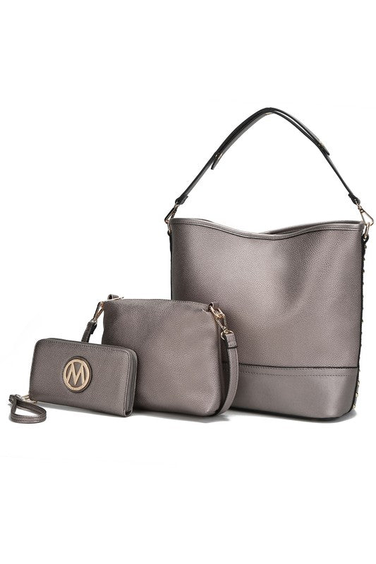MKF Wren Hobo with Pouch and Wristlet by Mia K - Always24