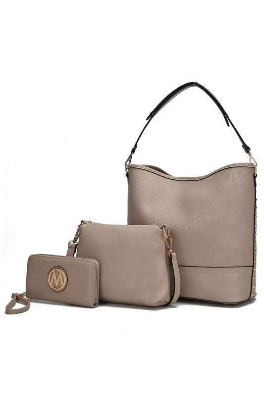 MKF Wren Hobo with Pouch and Wristlet by Mia K - Always24