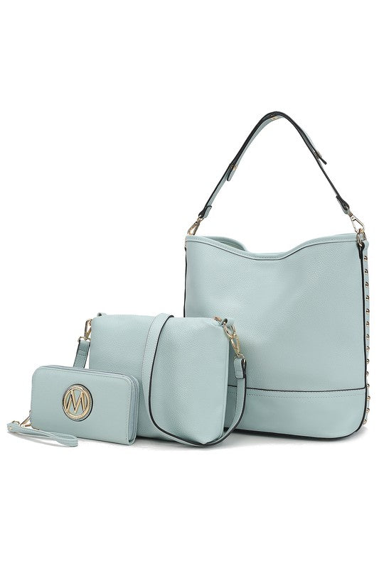 MKF Wren Hobo with Pouch and Wristlet by Mia K - Always24