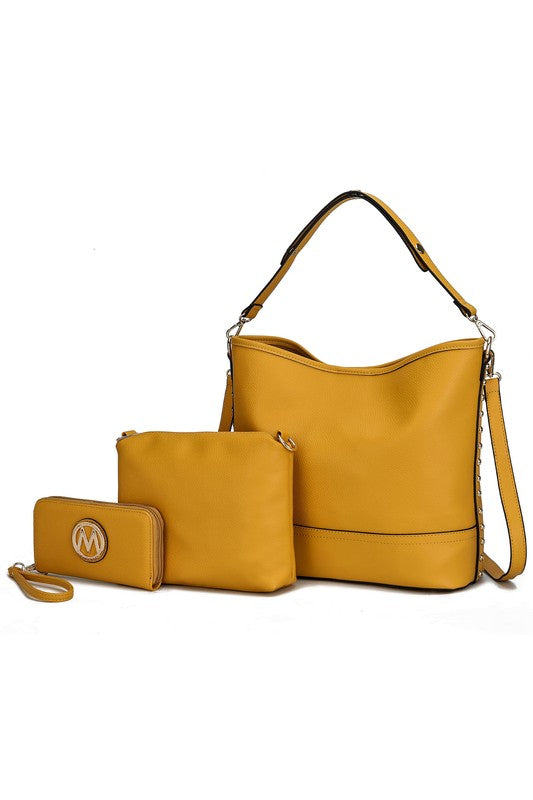 MKF Wren Hobo with Pouch and Wristlet by Mia K - Always24