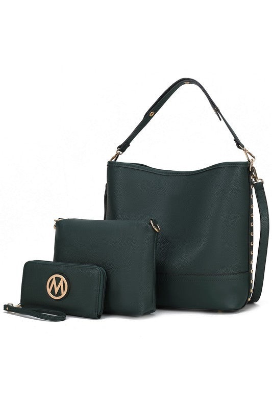 MKF Wren Hobo with Pouch and Wristlet by Mia K - Always24