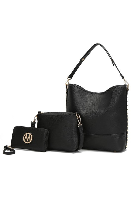 MKF Wren Hobo with Pouch and Wristlet by Mia K - Always24
