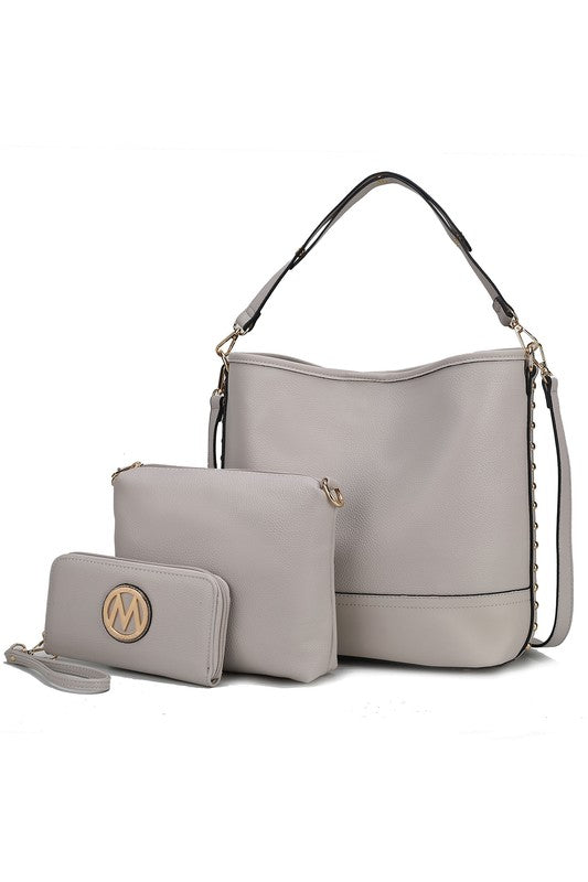 MKF Wren Hobo with Pouch and Wristlet by Mia K - Always24