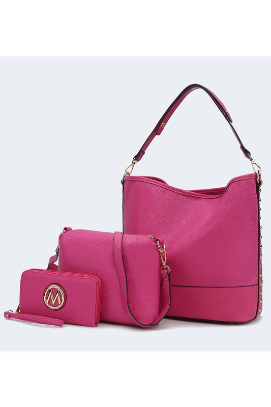 MKF Wren Hobo with Pouch and Wristlet by Mia K - Always24
