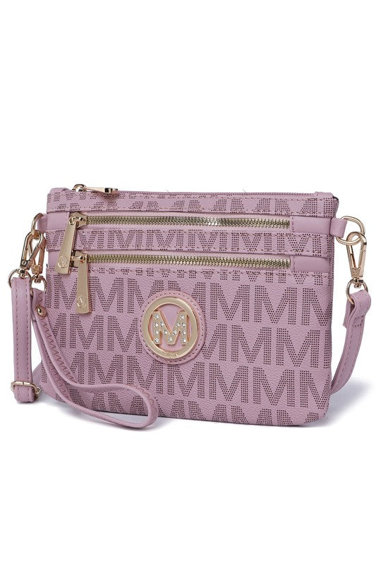 MKF Geneve Signature Crossbody & Wristlet by Mia K - Always24