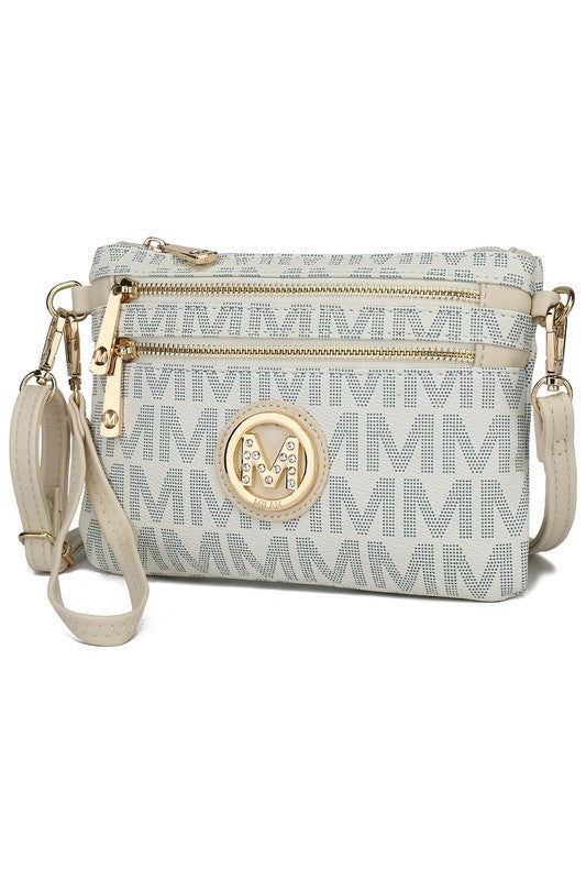 MKF Geneve Signature Crossbody & Wristlet by Mia K - Always24