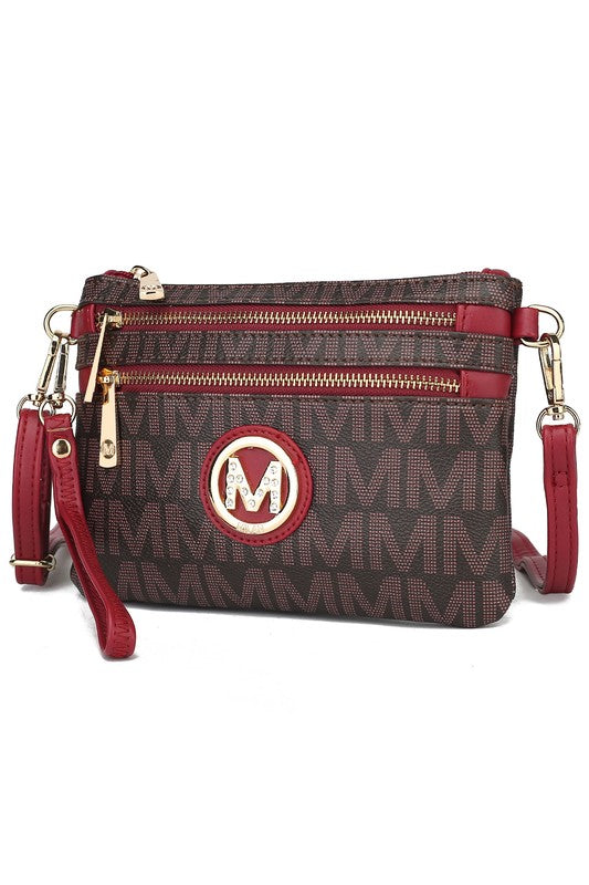 MKF Geneve Signature Crossbody & Wristlet by Mia K - Always24