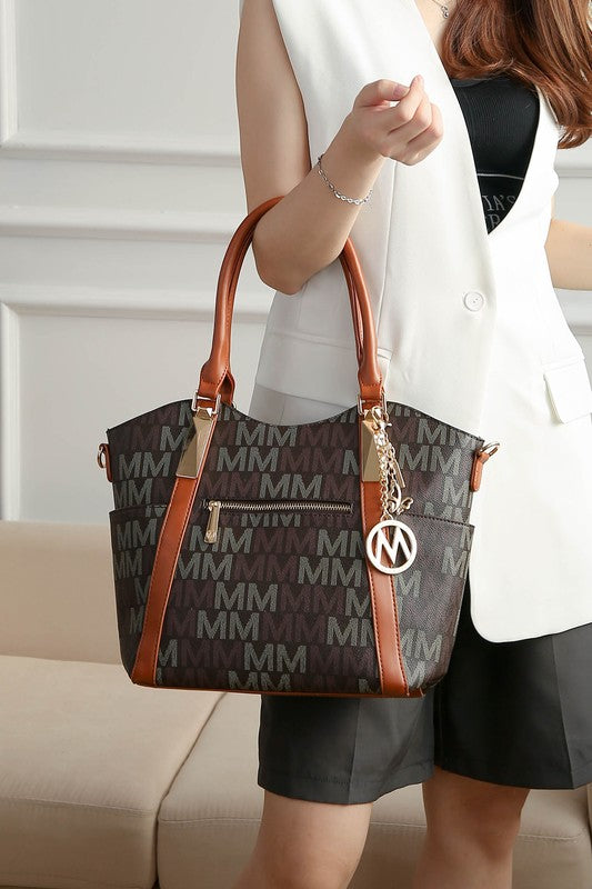 MKF Jeneece M Signature Tote Bag by Mia K - Always24