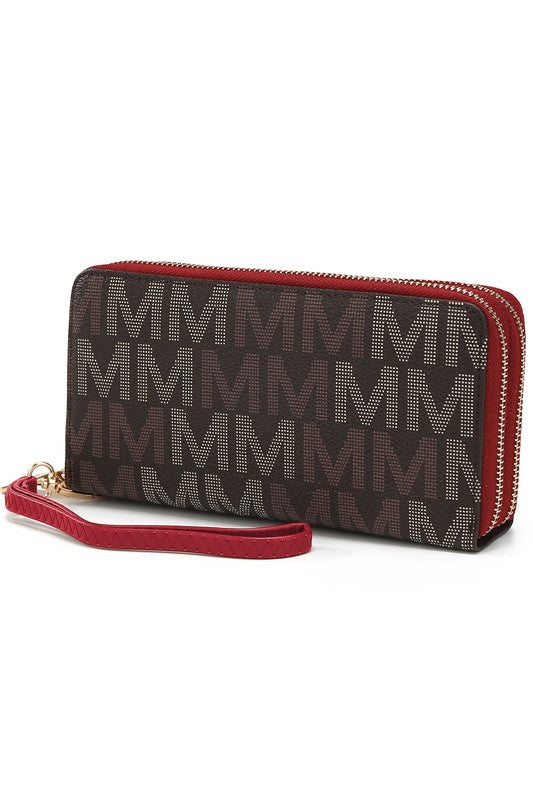 MKF Hofstra M Signature Wallet Wristlet by Mia K - Always24