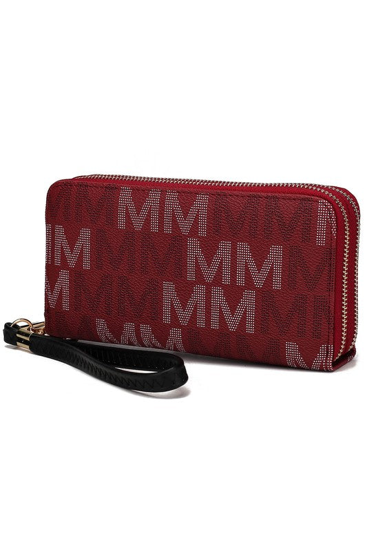 MKF Hofstra M Signature Wallet Wristlet by Mia K - Always24