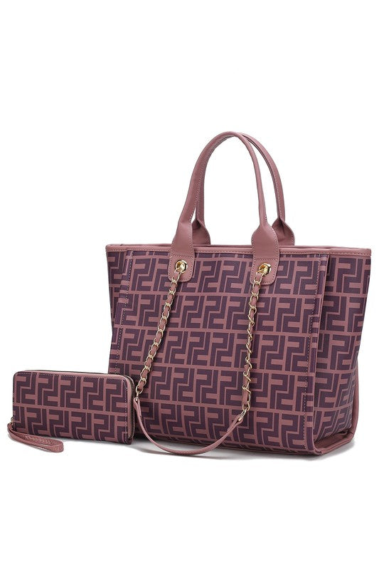 MKF Marlene Women Tote Bag with Wallet by Mia K - Always24