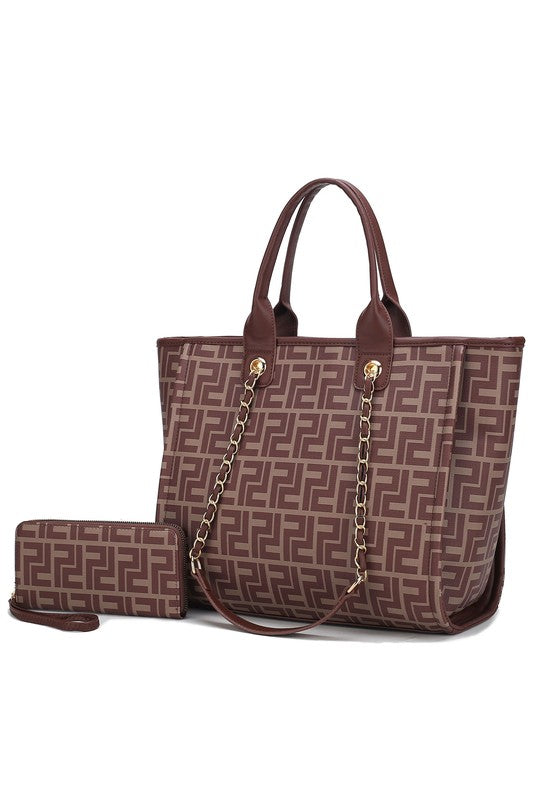 MKF Marlene Women Tote Bag with Wallet by Mia K - Always24