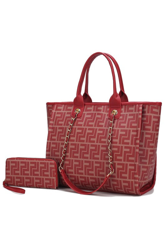 MKF Marlene Women Tote Bag with Wallet by Mia K - Always24