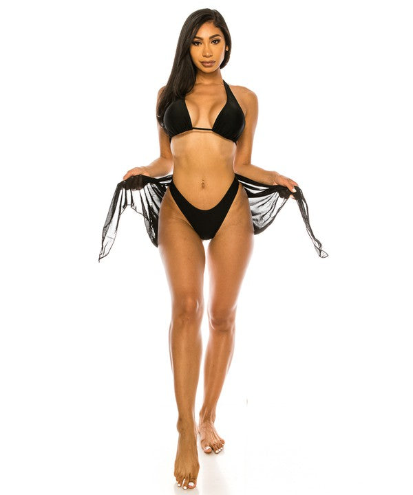 THREE PIECE SET - Stylish and Comfortable Swimwear