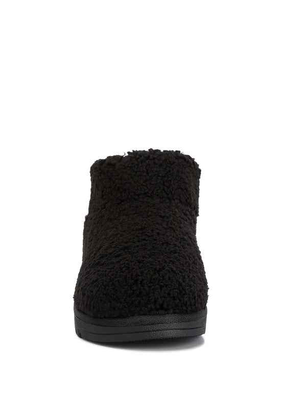 Always24 Anatole Fleece Exterior Fluffy Boots