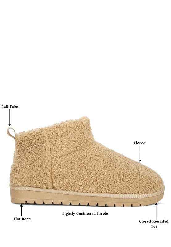 Always24 Anatole Fleece Exterior Fluffy Boots