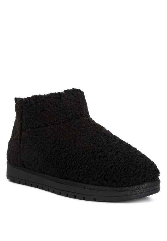 Always24 Anatole Fleece Exterior Fluffy Boots