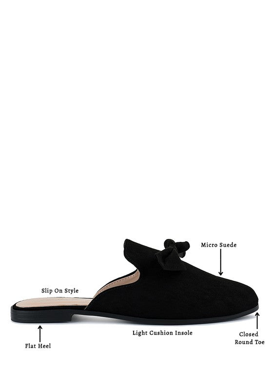 Comfortable Loafers | Casual Walking Bow Mules - DOBOS