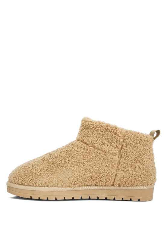 Always24 Anatole Fleece Exterior Fluffy Boots