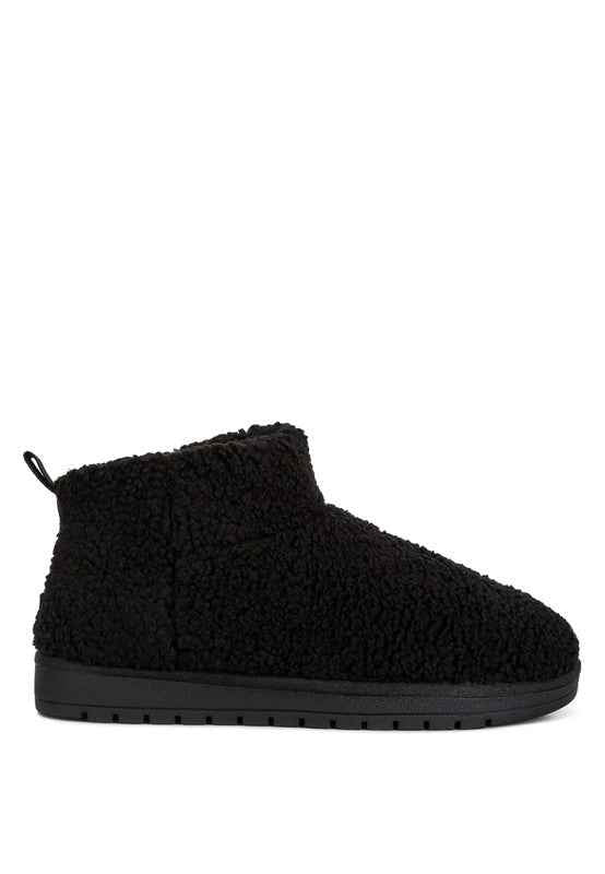 Always24 Anatole Fleece Exterior Fluffy Boots