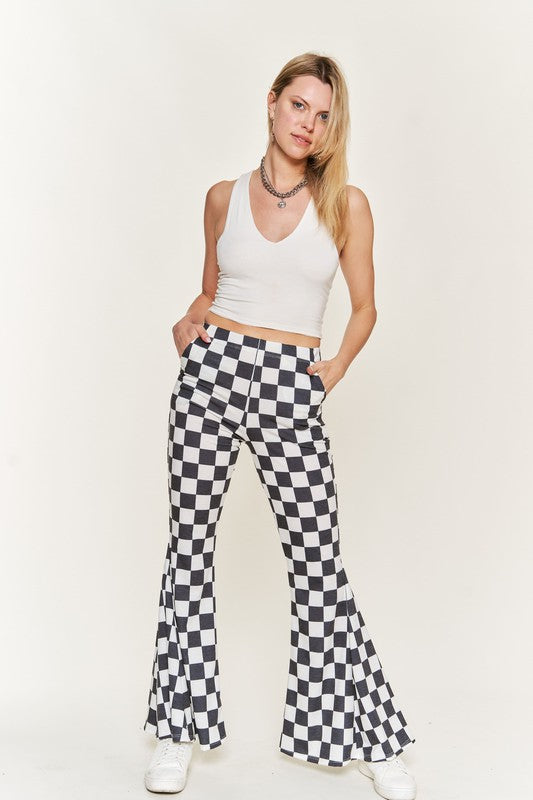 Always24 CHECKERED PANTS - Always24