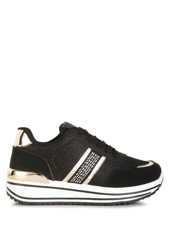 Always24 Metallic Panel Platform Sneakers