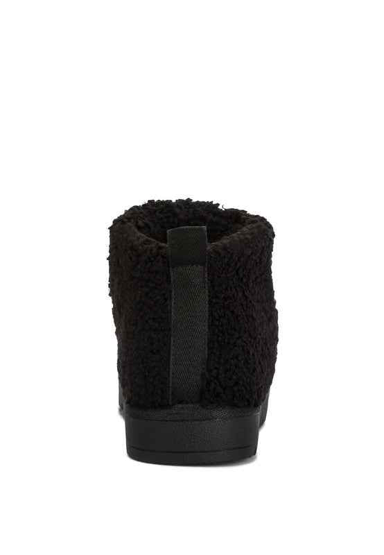 Always24 Anatole Fleece Exterior Fluffy Boots