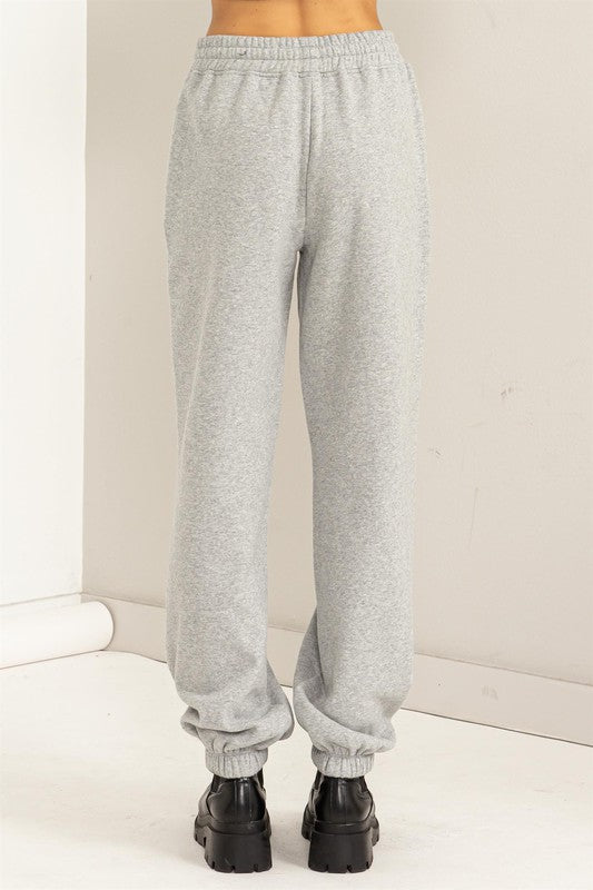 Always24 High-Waisted Pintuck Sweatpants - Always24