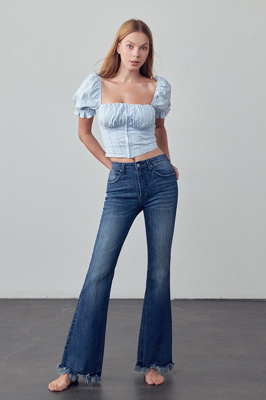 Always24 HIGH RISE SKINNY BOOT FLARE JEANS