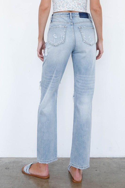 MID-RISE LOOSE FIT JEANS - Always24