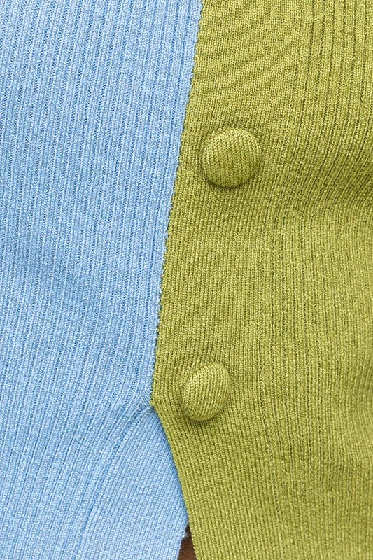 Always24 Button Front Sweater Top - Always24