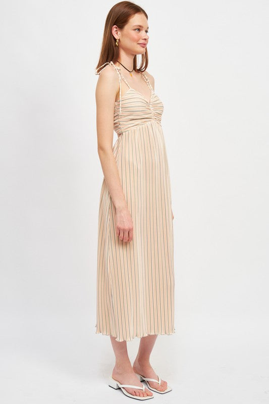 SPAGHTETTI STRAP MAXI DRESS - Always24