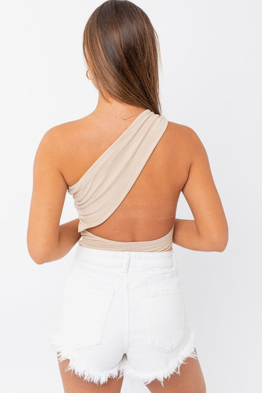 One Shoulder Bodysuit - Always24