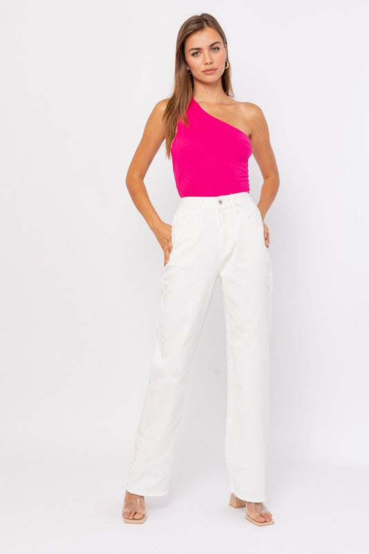One Shoulder Bodysuit - Always24
