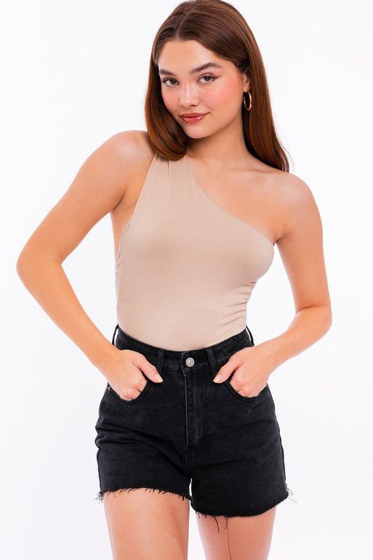 One Shoulder Bodysuit - Always24
