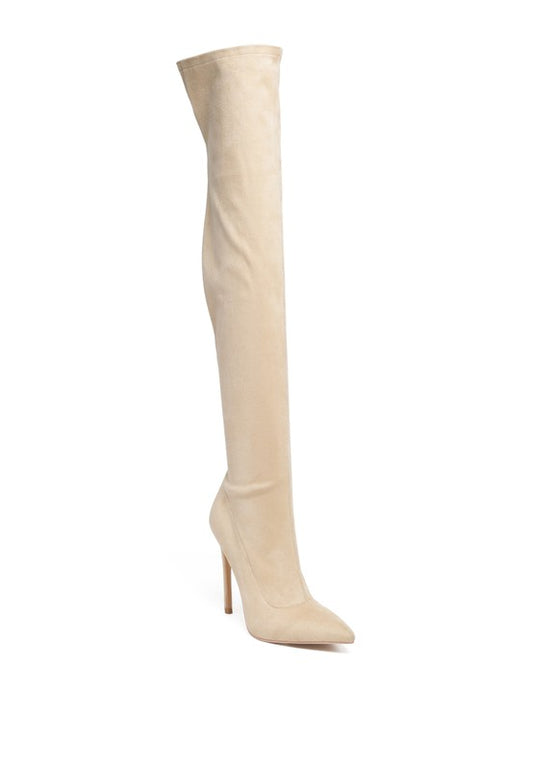 Always24 Stretch Over The Knee Stiletto Boots