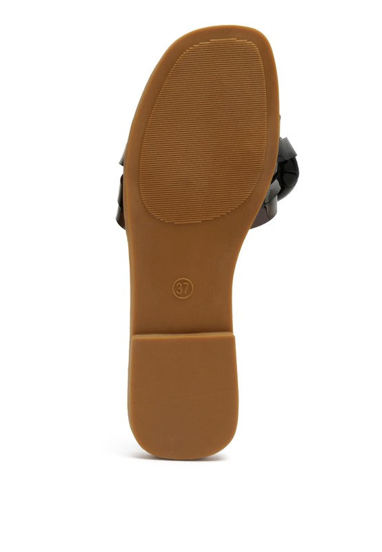 CAROONS CLEAR SLIDE FLATS - Always24