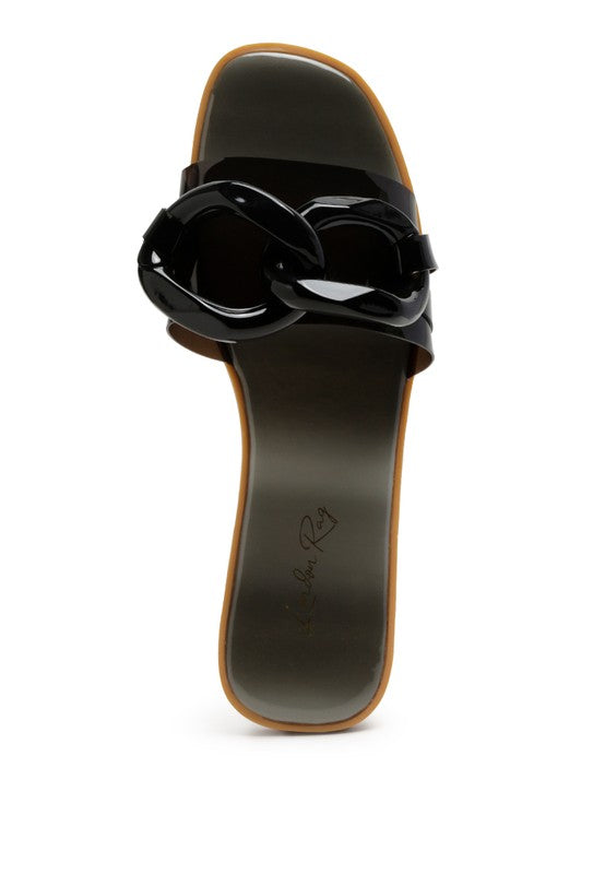 CAROONS CLEAR SLIDE FLATS - Always24