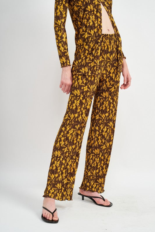 Luxury Micro Pleat Lounge Pants - Stylish & Comfortable - Always24 - Always24