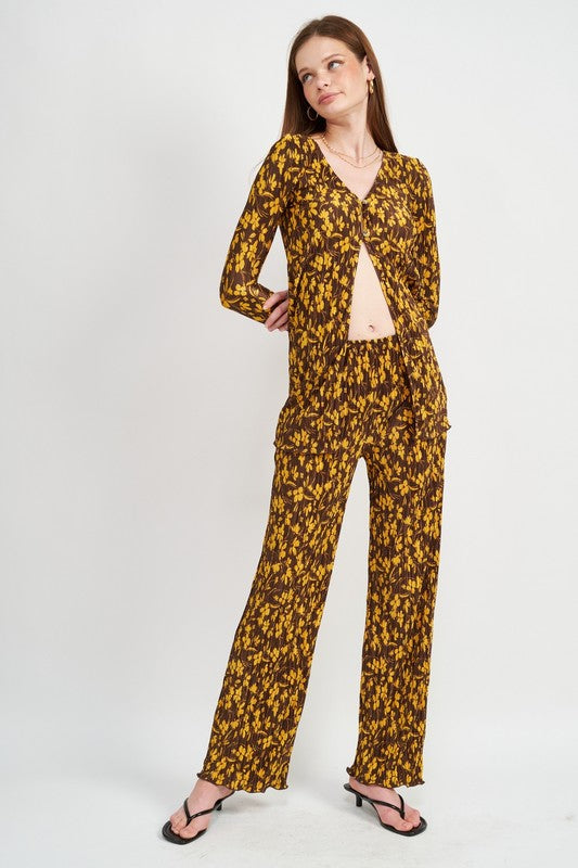 Luxury Micro Pleat Lounge Pants - Stylish & Comfortable - Always24 - Always24